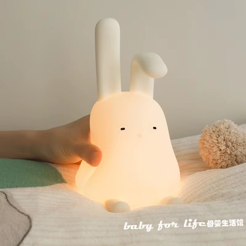 Children'S Room Decorative Lamp, Bedroom Bedside Sleep Lamp, Baby Cute Breastfeeding Lamp, Silicone Pat Night Light