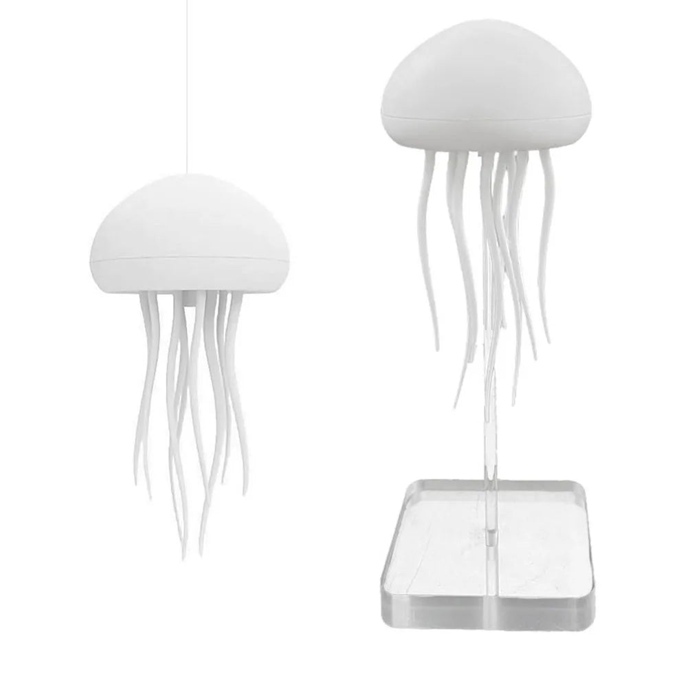Jellyfish Lamp Rechargeable Jellyfish Bedside Lamp RGB Gradient Jellyfish Table Lamp Jellyfish Desk Lamp for Home Office Decor