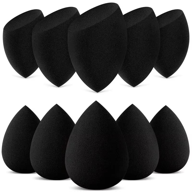 10/12Pcs Makeup Sponge Blender Beauty Egg Foundation Sponges Liquid Cream Cosmetic Puff Women Make up Accessories Beauty Tools
