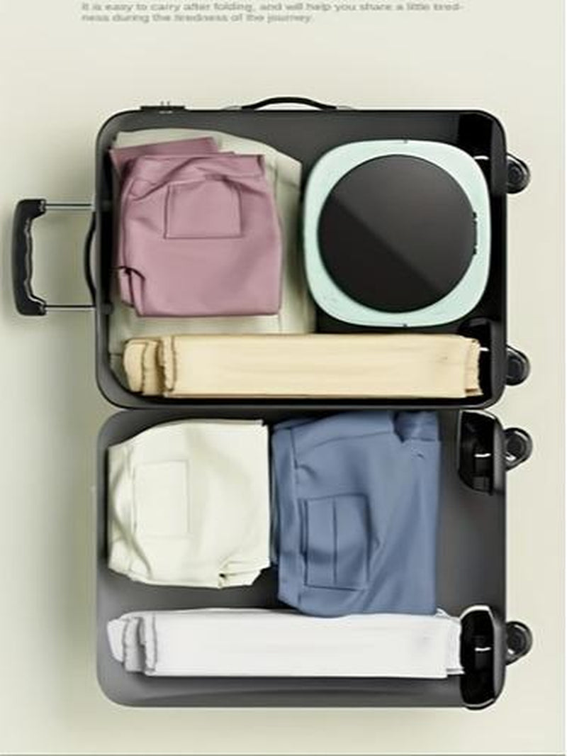 8L High-Capacity Foldable Washing Machine Compactportable Washing Bucket with Wash-And- Spin Functionautomatic Cleaning for Underwear and Socks Mini Washingmachine for Student Dorms Ideal for Small Spaces, Campingand Travel Dryer