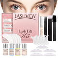 Lash Lift Kit, Eyelash Perm Kit, Professional Eyelash Curling Lash Extension Set,Lash Curling, Semi-Permanent Curling Perming Wave Suitable for Salon