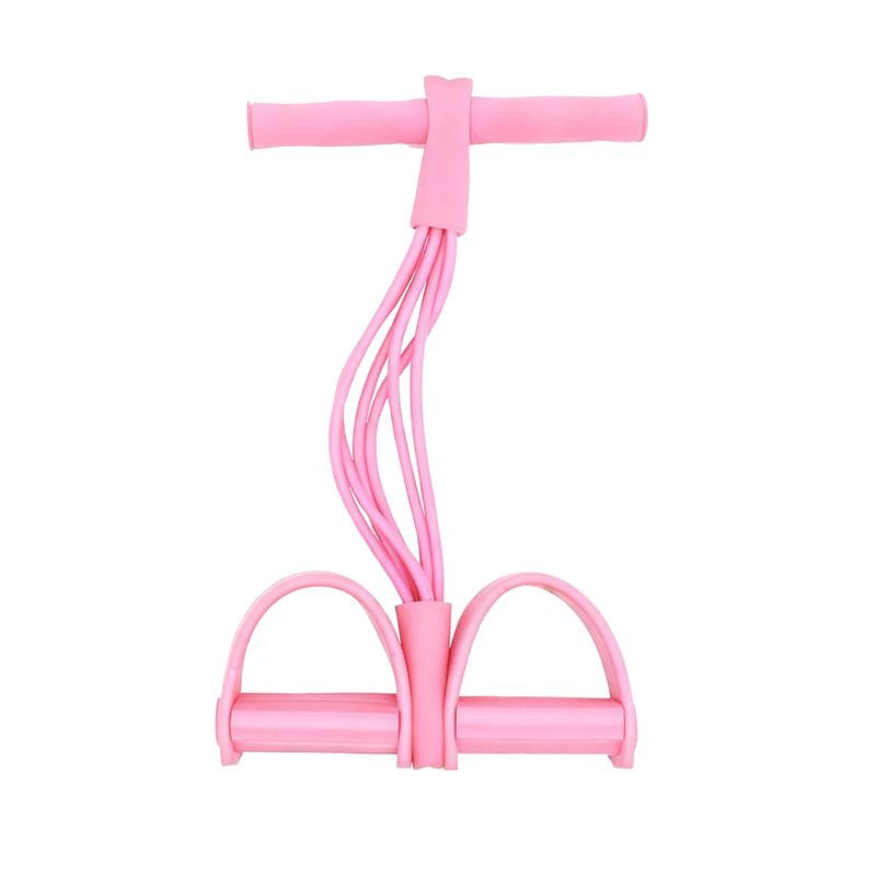 Multifunction Tension Rope, 6-Tube Elastic Yoga Pedal Puller Resistance Band, Elastic Pull Rope Fitness, Full-Body Workout at Home Gym, Exercise Sit-Up, Yoga, Abdominal Training