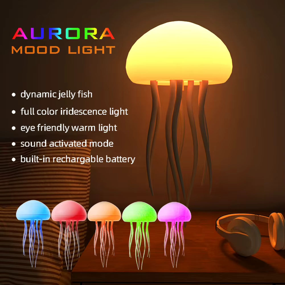 AquaDance™: Interactive Jellyfish Mood Lamp